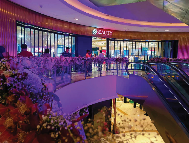 Commercial fit-out and interior design for SS Beauty